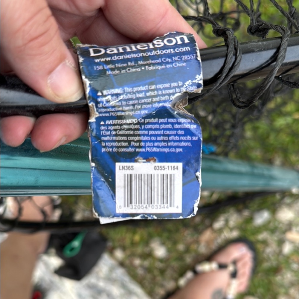 Outdoor Game Set - Black and Blue